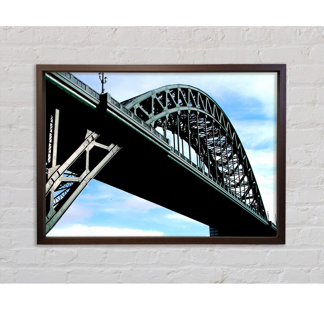 Sydney Harbour Bridge Close-up - Einzelner Bilderrahmen Kunstdrucke auf Leinwand