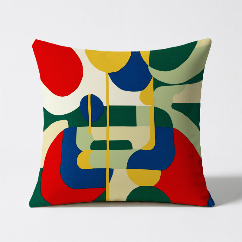 Peppy Charm Indoor And Outdoor Throw Pillow, Square 18"