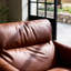 1 Seater Faux Leather Sofa