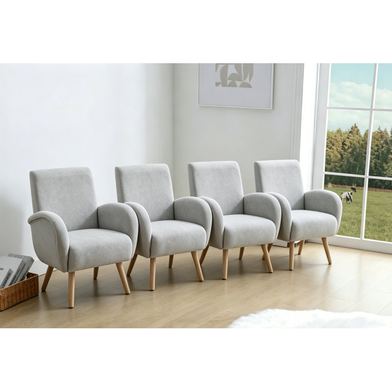 Manufactured Wood Accent Stool, Grey
