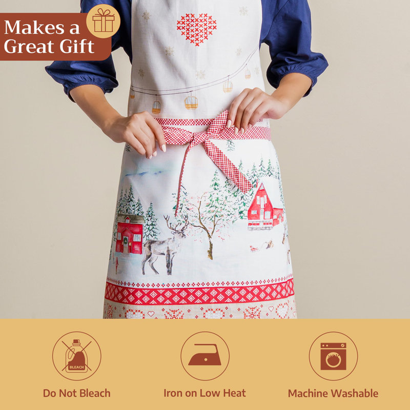 Tablier 100% coton Maison d 'Hermine