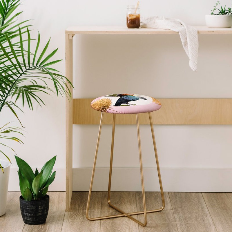 Tabouret 25 "Jolly Parrots