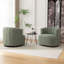 Fauteuil demi-tonneau pivotant Musaab-1068853567
