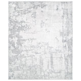 Milo Hand Knotted Area Rug in Gray