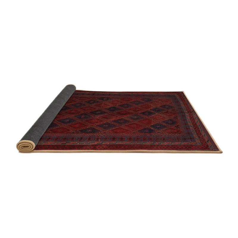 Tapis brun Southwestern, Rond 4 pi