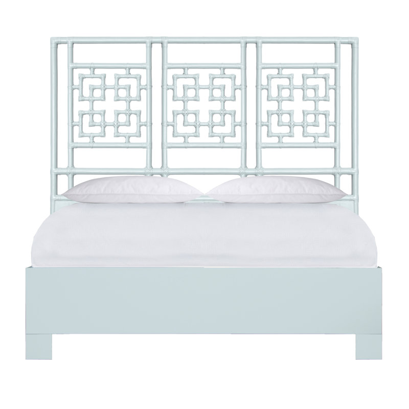 Palm Springs Bed, Queen, Light Blue