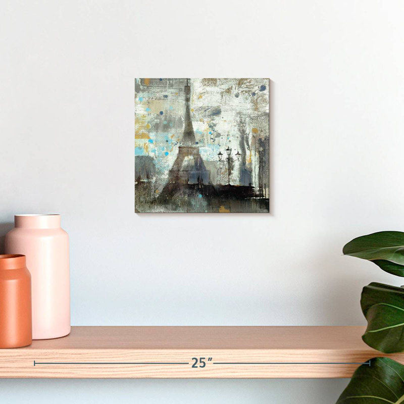 Nicci Eiffel Tower Neutral, 10" H x 10" W