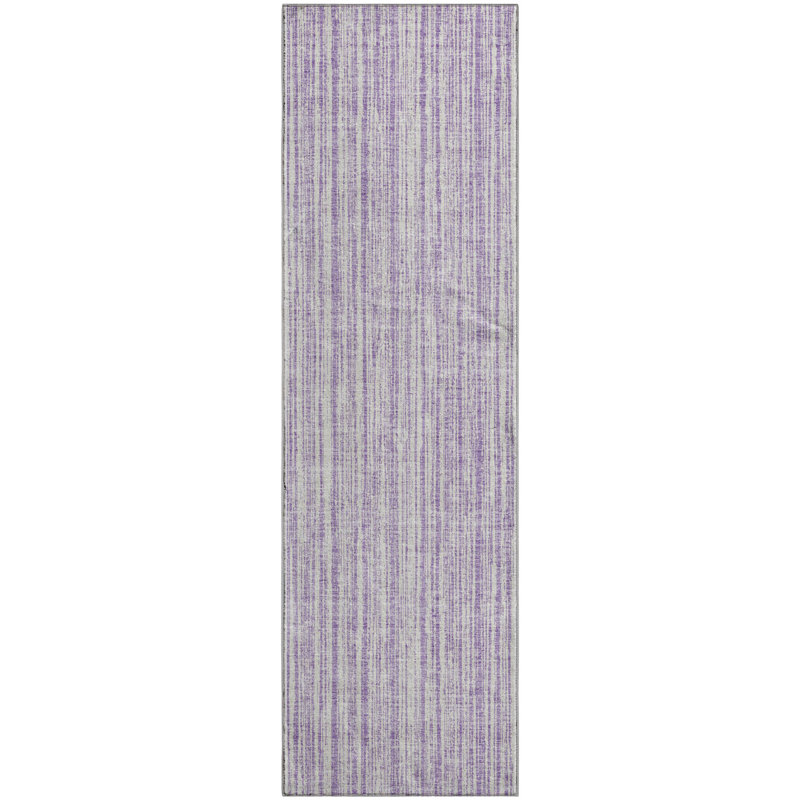 Premium Machine Washable Prisco Lavender Rug, Runner 2'3" x 7'6"