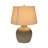 Orren Ellis Ceramic Table Lamp 27" - Blue/White Reactive Finish Decor Piece