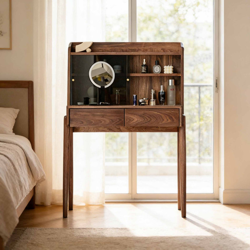 European style floor standing makeup table