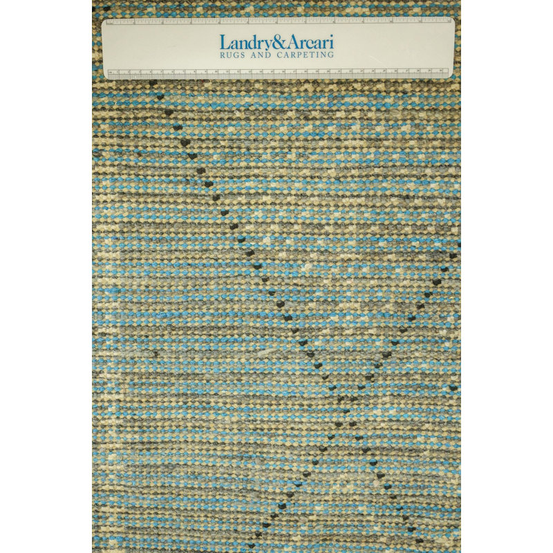 Tapis marocain rectangulaire nouvel âge en laine 9 pi x 13 pi Moroccan Rugs
