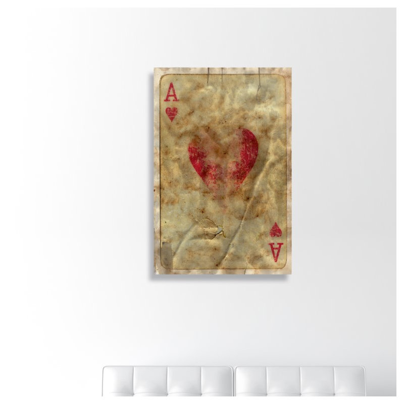 « ace of hecanvas arts », impression sur toile, H 24 po x l 16 po x P 1,5 po