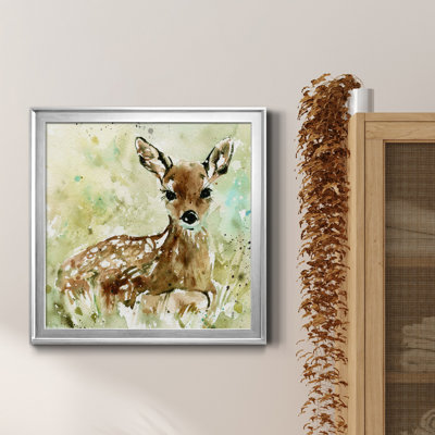 " Fawn in Spring " Painting