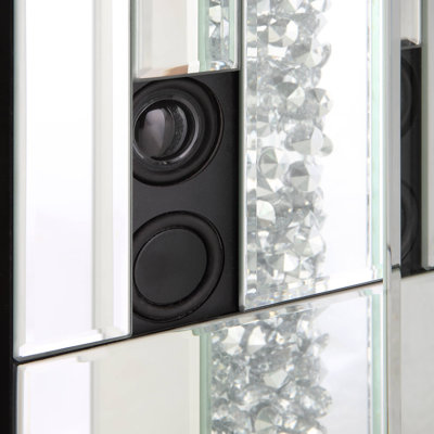 Foyer à miroir Jamonie avec Bluetooth