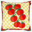 Indoor / Outdoor Red Square Cushion