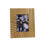 VIP Wood 10.43 in. Brown Concentric Carved Photo Frame 5x7