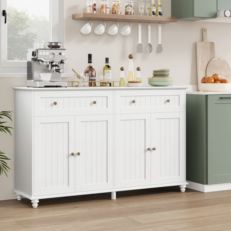 Arnolf 55.1'' Sideboard, White