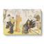Women Gathering Flowers by Torii Kiyonaga - Wrapped Canvas Print-55300959