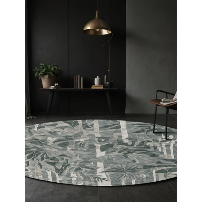 Tapis gris lavable à la machine