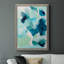 «Teal Composition II», reproduction d'un seul cadre photo sur toile-88378971-88378967