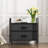 Mini Fridge Stand With Storage, 2 Drawer Fridge Cart, Dorm Fridge Table With 4 Swivel Wheels-737691107