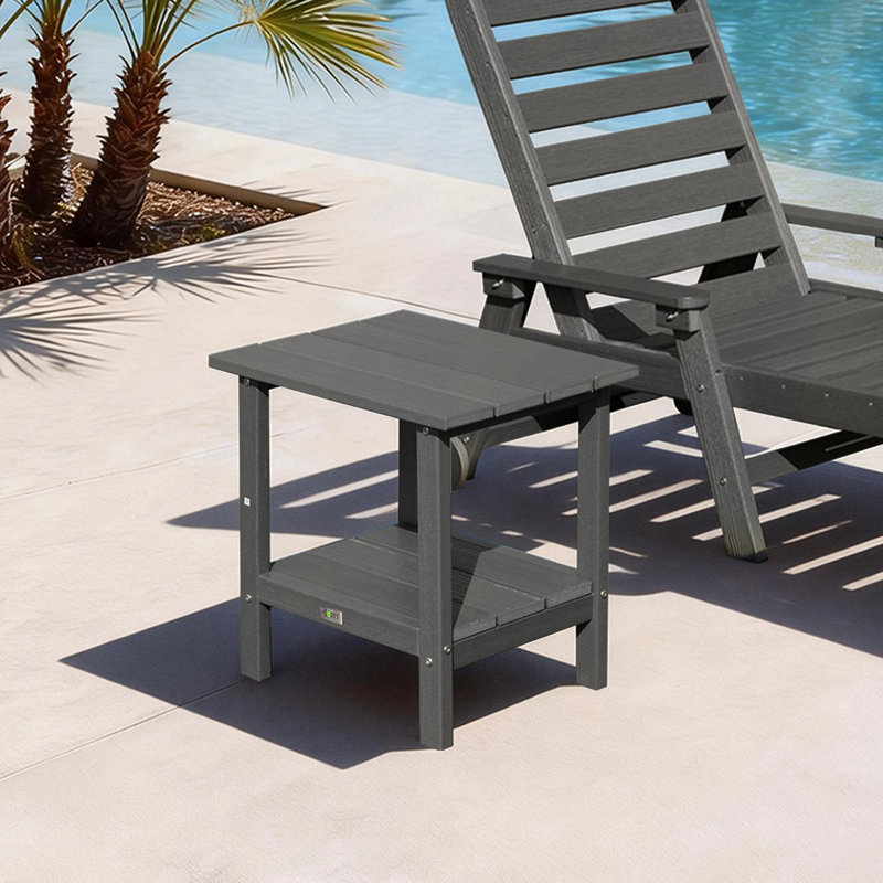 Chaises longues d'extérieur en PEHD pour l'extérieur