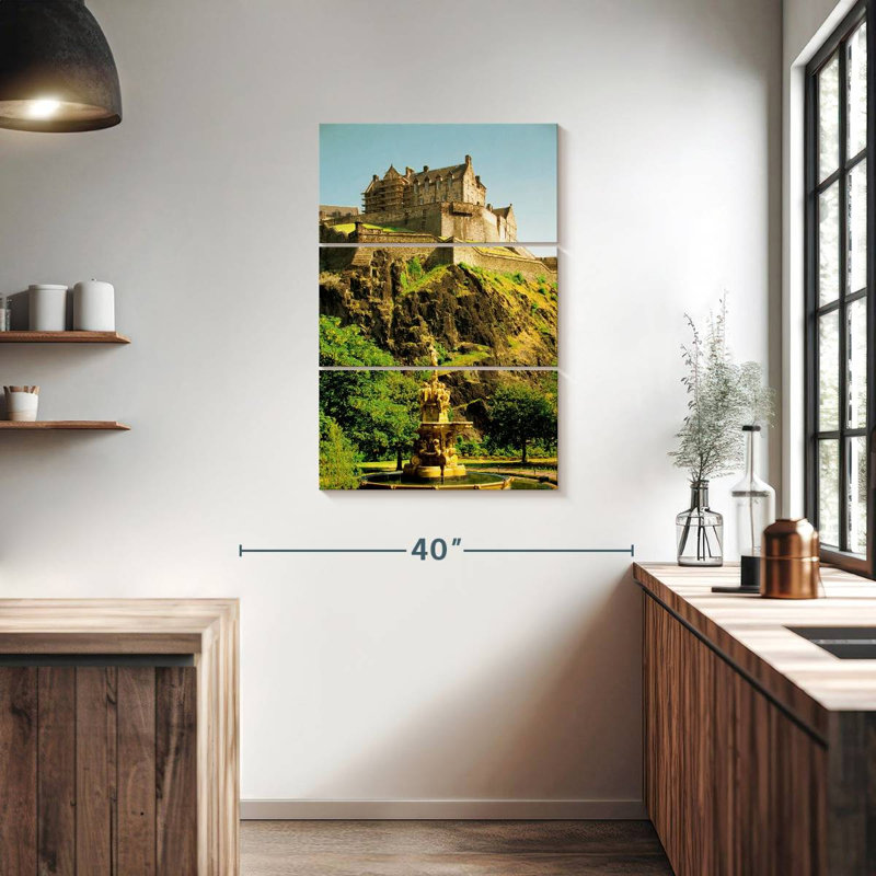 Nicci Cliffside Edinburgh Castle, 38" H x 24" W