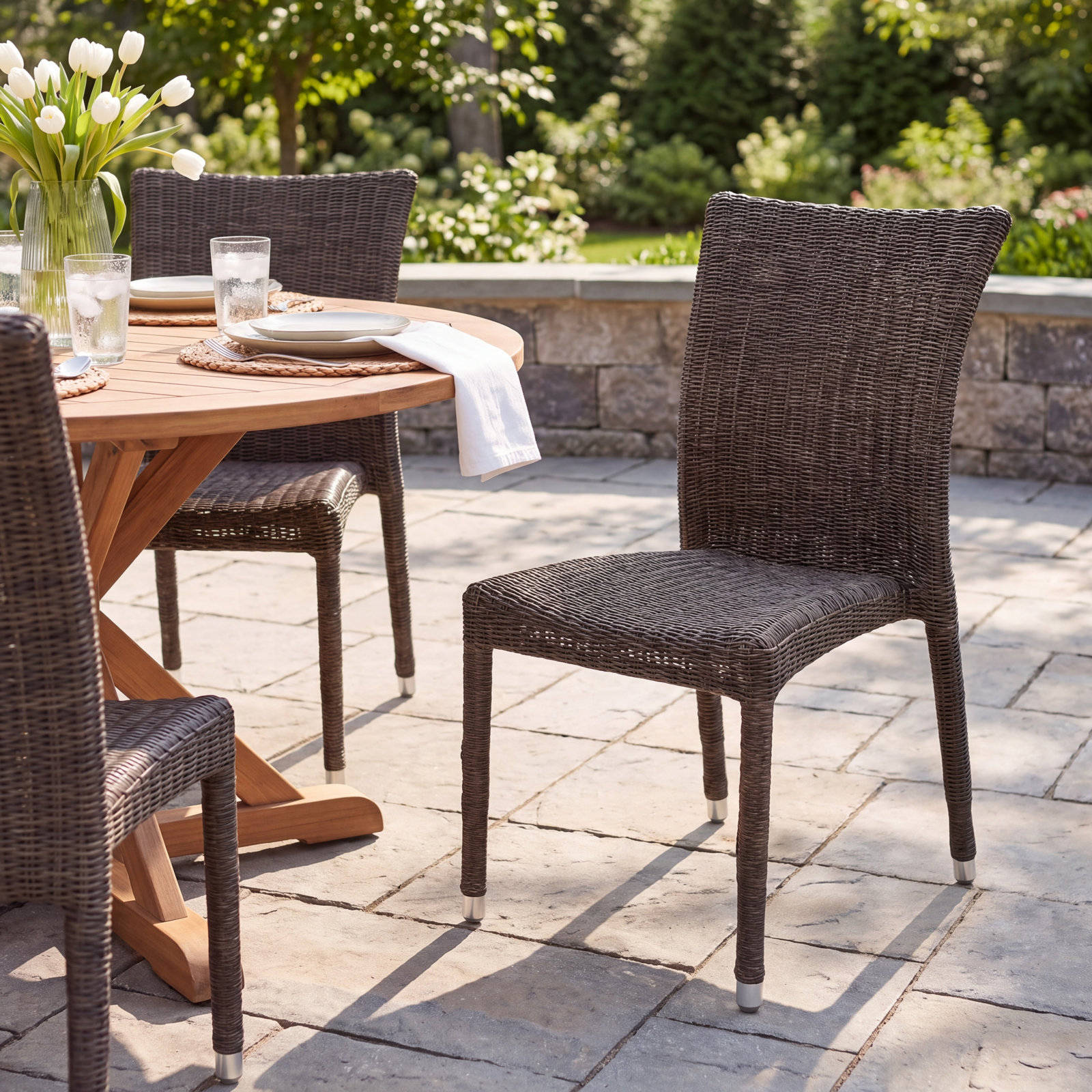 Alyisa Stacking Patio Dining Chair