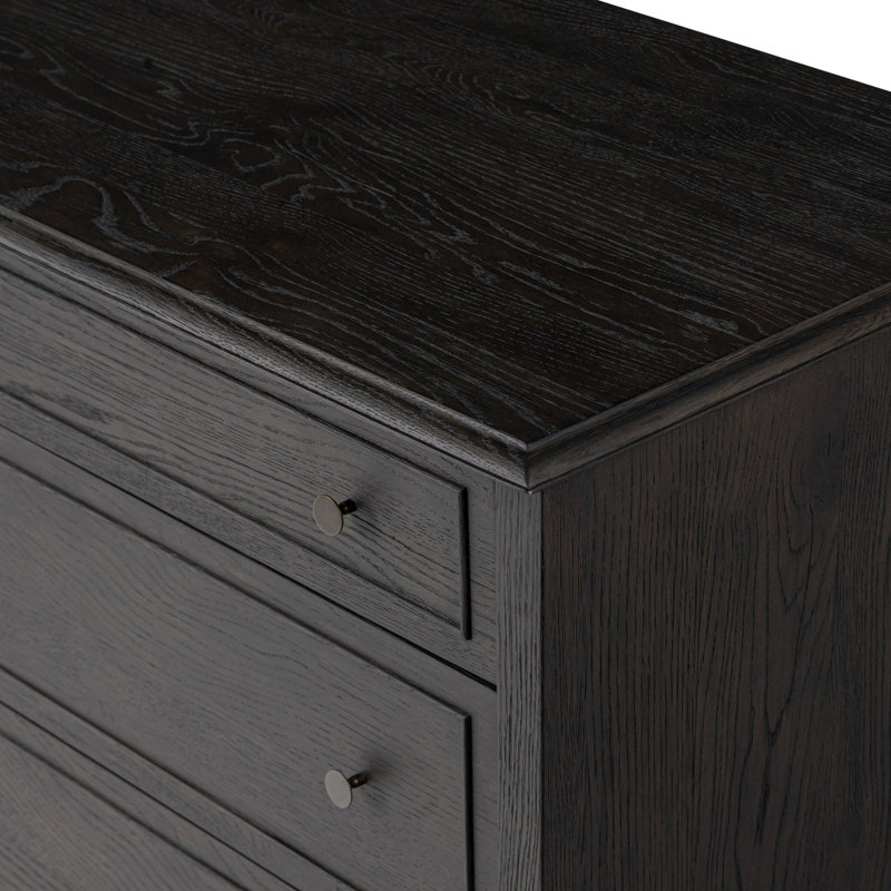 Maggie 6 - Drawer Dresser, Black