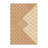 Machine Washable Penola Global Inspired Moroccan Rug in Brown – Binding-1969559236