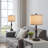 Idolina 25.62" USB Bedside Table Lamp Set with Bulbs-916987549