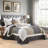 100% Cotton 120" x 120" 3-Piece Oversized Reversible Bedspread Set-117495170