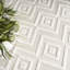 Tapis crème tissé à plat 7 pi x 10 pi