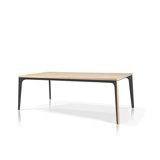 Vintme Solid Oak Dining Table