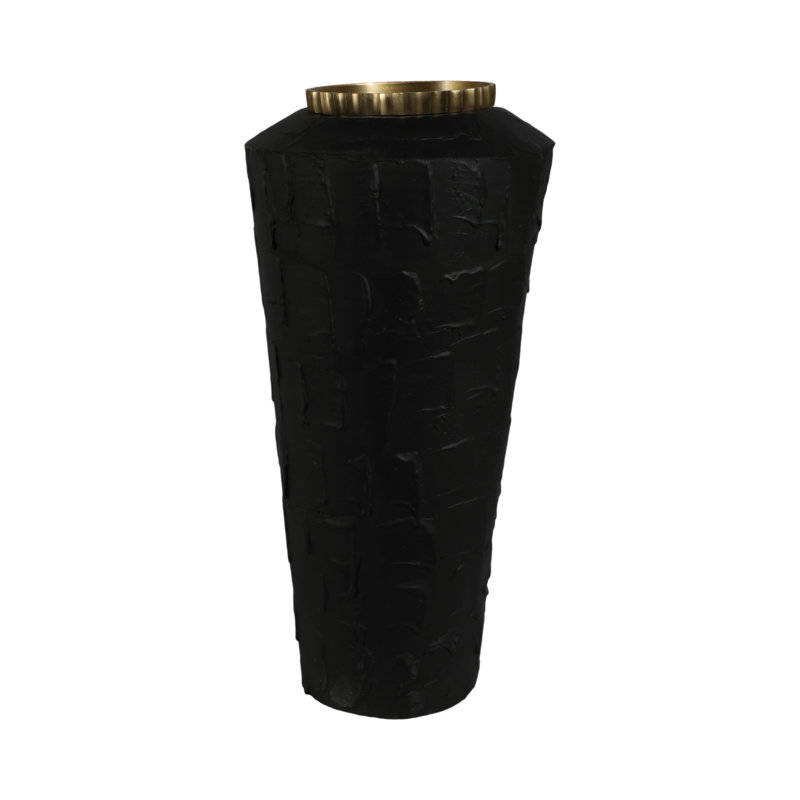 Grand vase Omix noir Everly Quinn de 27 po Canvon