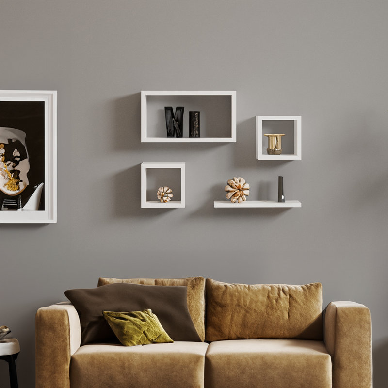 Yashley 4 Piece Accent Shelf