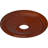 Endurathane Diane Ceiling Medallion, 18"OD x 3 5/8"ID x 1 1/8"P (Fits Canopies up to 5 3/8"), Hand-Painted Firebrick Finish-73157067