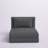 Waldorf 73.99Cm Linen Convertible Chair-2113530190