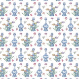 Royal Delft Cotton Blend Fabric
