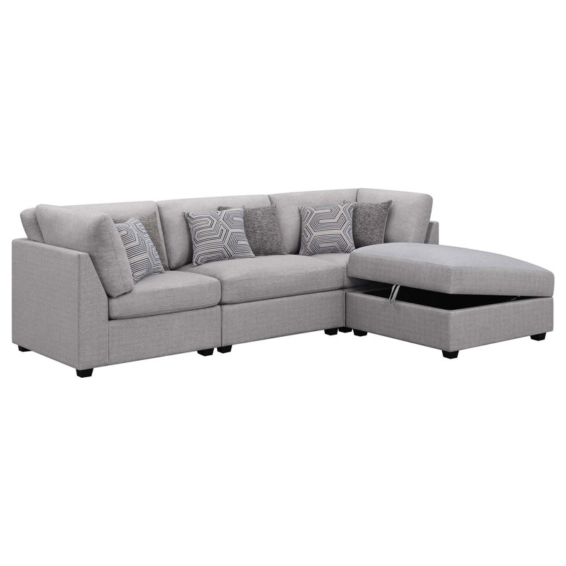 Canapé modulaire rembourré 4 pièces Lafayette