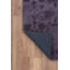 Tapis oriental noir à motif tissé rétro-122142604