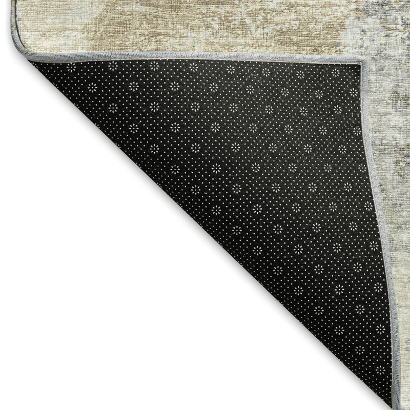Premium Machine Washable Driessen AMF68 Moody Rug, Rectangle 1'8" x 2'6"