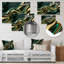 «Sweet Emerald Gold Flows», impression sur toile encadrée-344433431-344433426