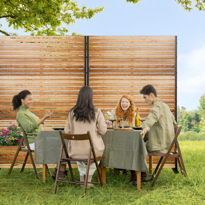 Outdoor Metal Privacy Screen Fence Panel