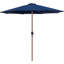 Parasol de patio en tissu / aluminium avec base Chavelle