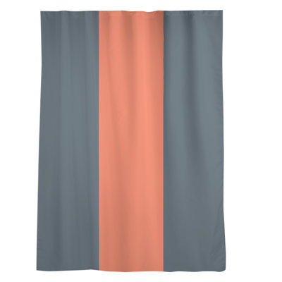 Panneau de rideau simple diaphane avec passe-tringle Stripes