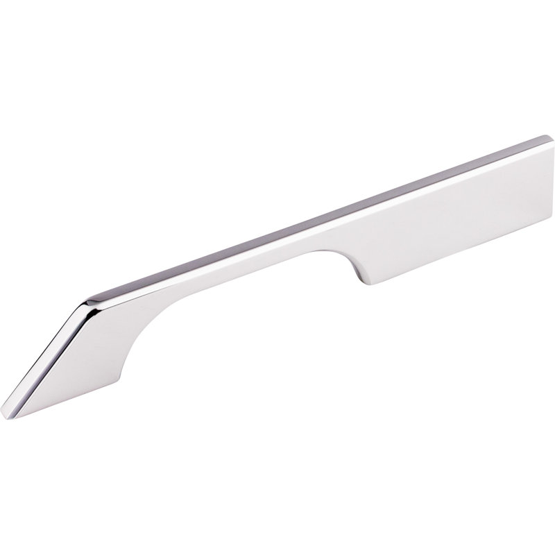 Tapered Bar pull, Polished Chrome, 7" Center to Center