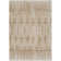 Tapis blanc / brun Chelsie