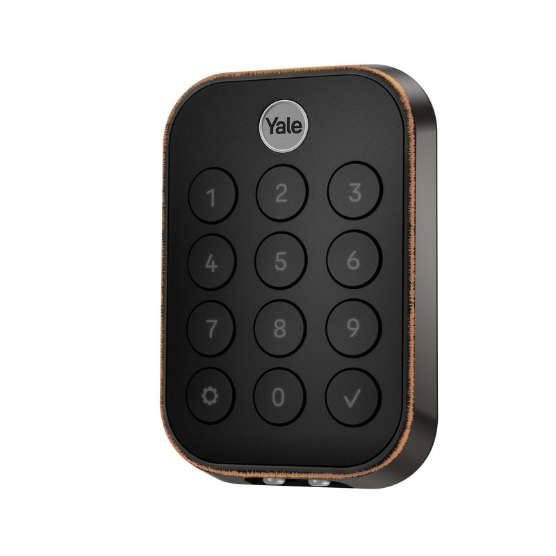 Yale Assure Lock 2 Touch Deadbolt, Key-Free Smart Entry Door Lock with Bluetooth Connected Keypad and Fingerprint Scanner for Code Entry (No Wi-Fi)