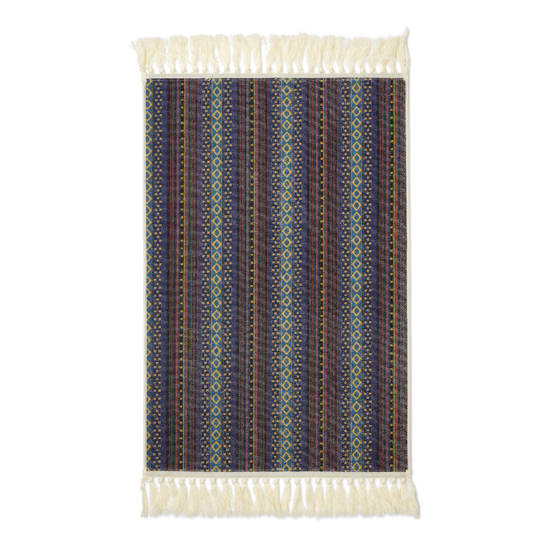 Rosalee Floral 60cm X 90cm Area Rug